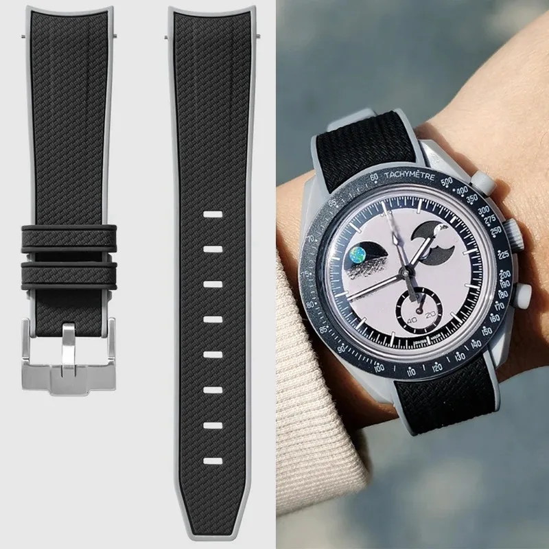 Omega Watch Speedmaster - Curved End Strap for Omega X
