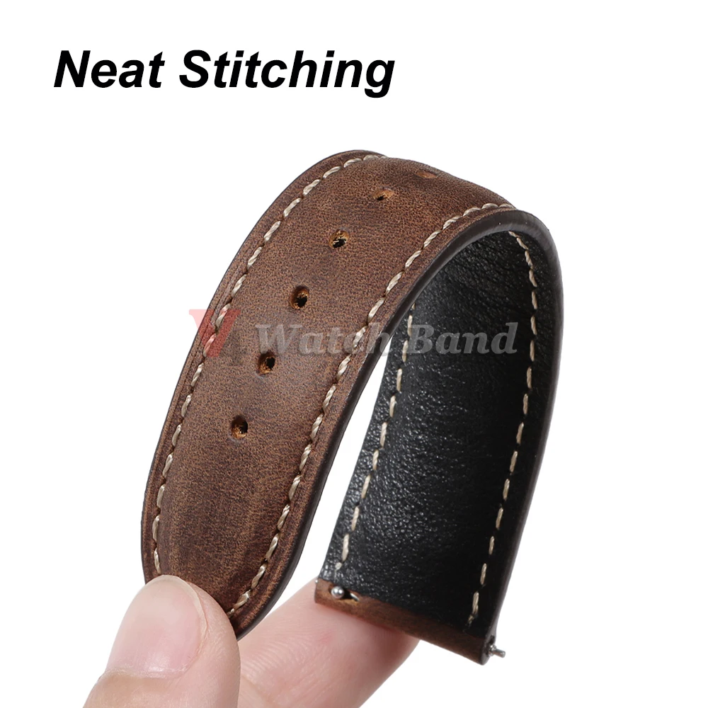 Genuine Calfskin Watchband for - Omega Watch Speedmaster ulasan dan harga