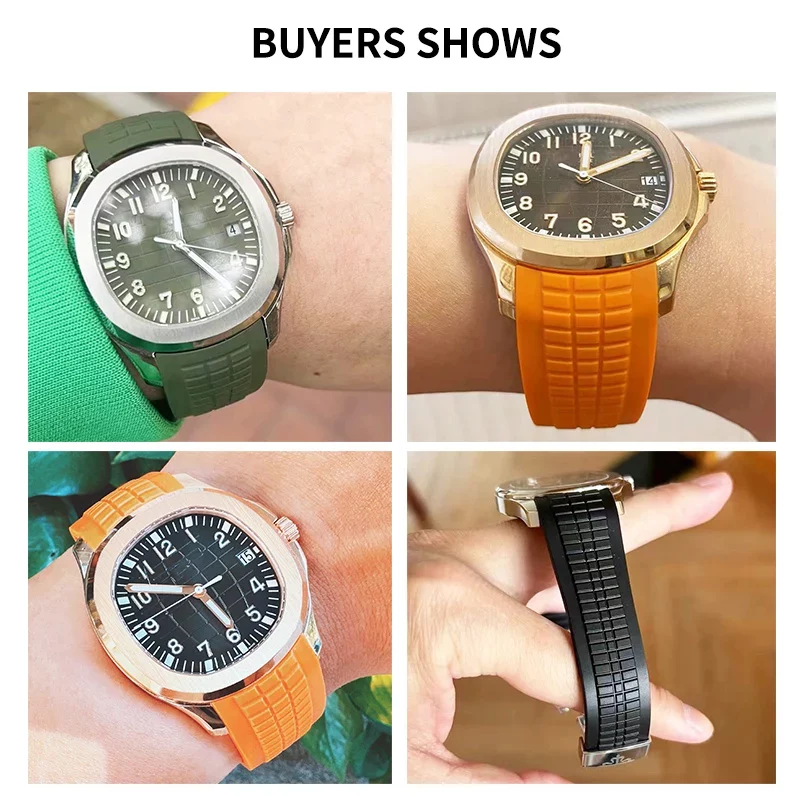 Imported 21mm Sweatproof Silic - Patek Philippe Watch Aquanaut ulasan dan harga