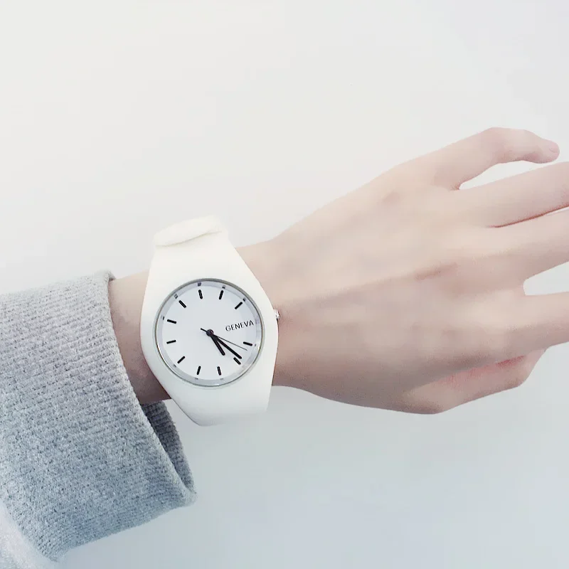Men watch Women Cream Color Ul - Silicone Band Women ulasan dan harga