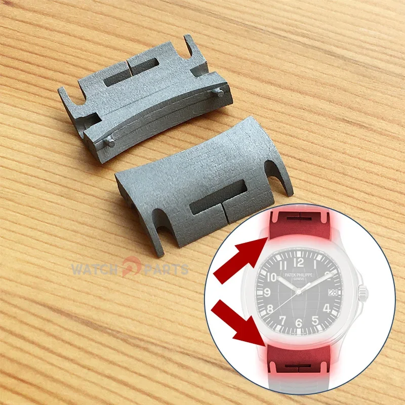 Strap Metallic Inserts Inside  - Patek Philippe Watch Aquanaut ulasan dan harga
