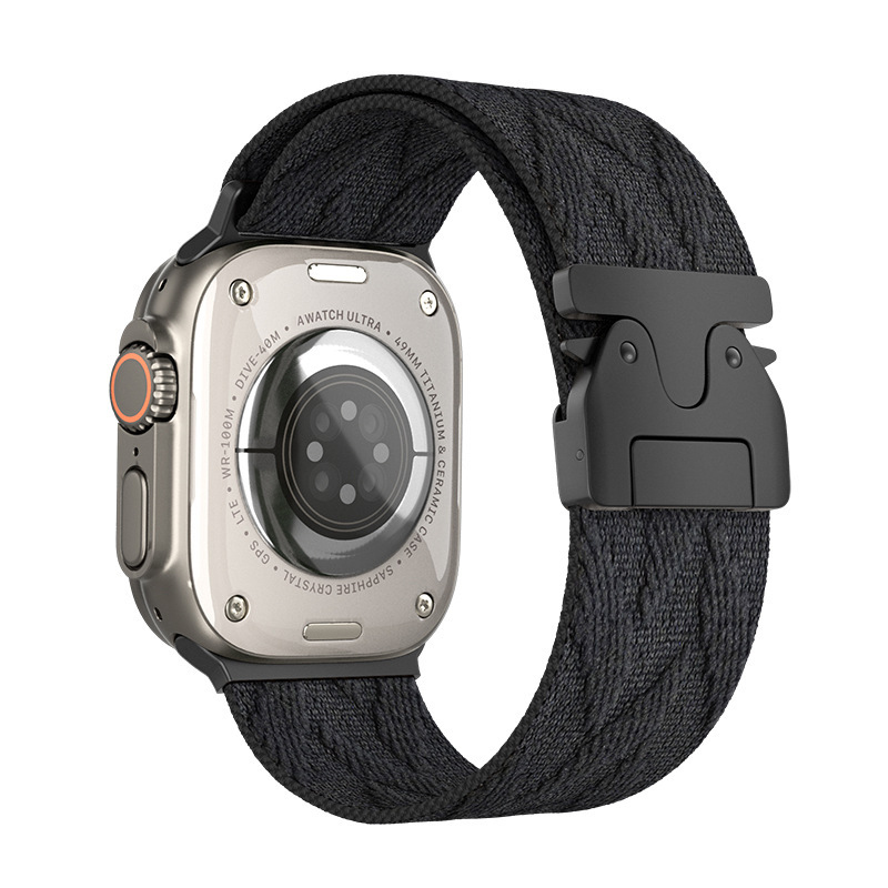 Nylon Straps For Apple Watch u - Parachute Strap Elastic ulasan dan harga