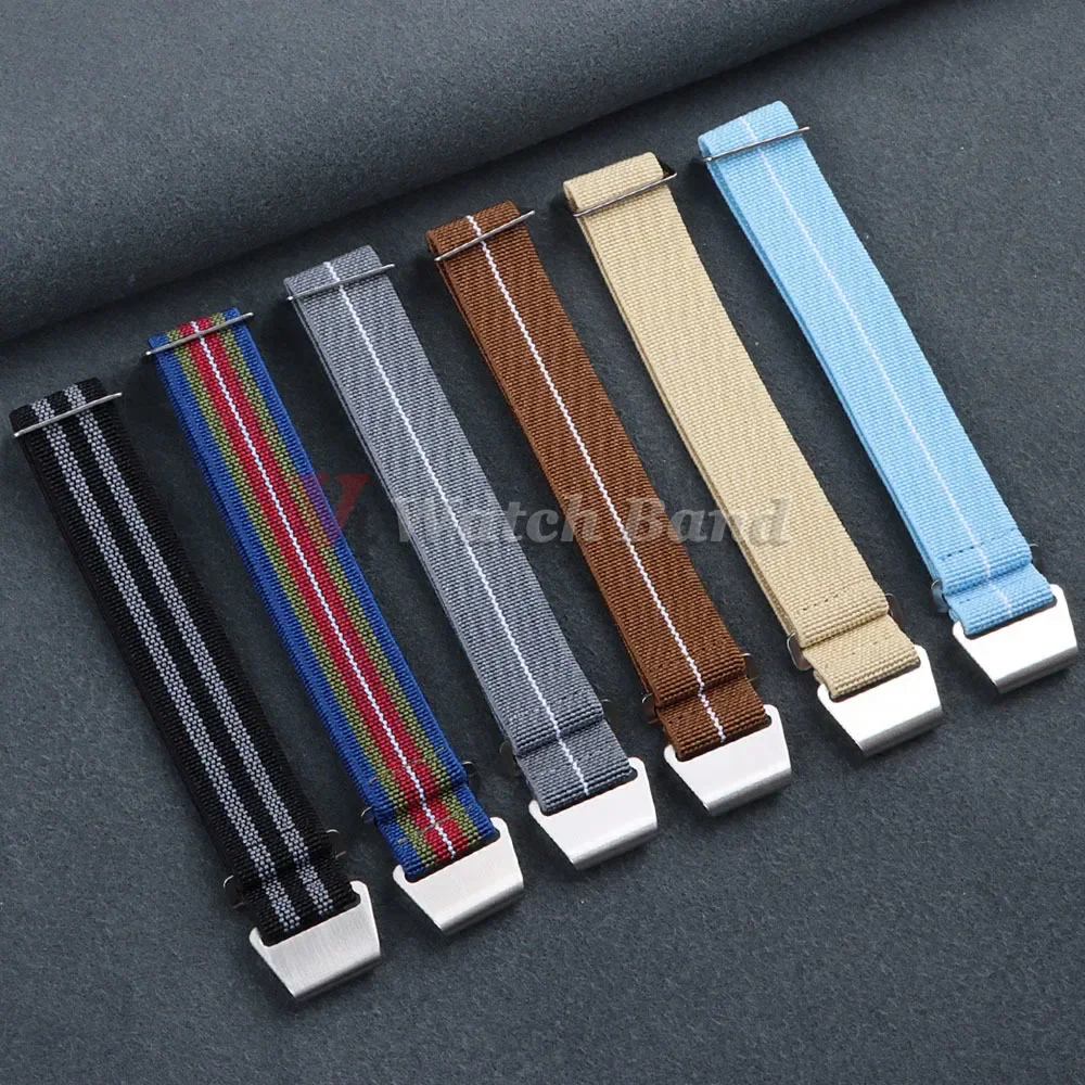 Elastic Watch Strap 60s French - Parachute Strap Elastic ulasan dan harga
