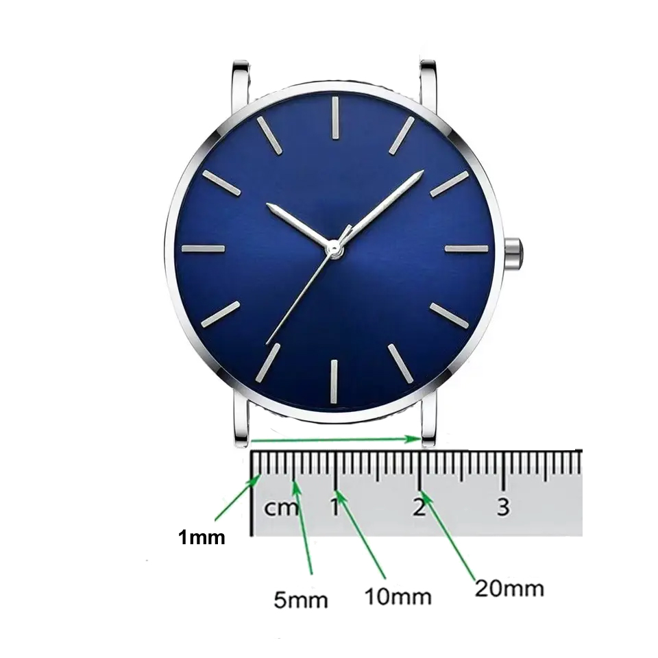 Denim Leather Strap 10mm 12mm  - Canvas Strap Watch ulasan dan harga