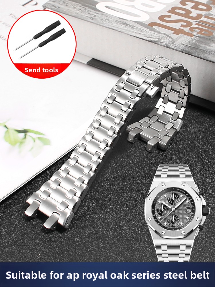 Stainless Steel Watch Strap fo - Audemars Piguet Watch Royal Oak ulasan dan harga