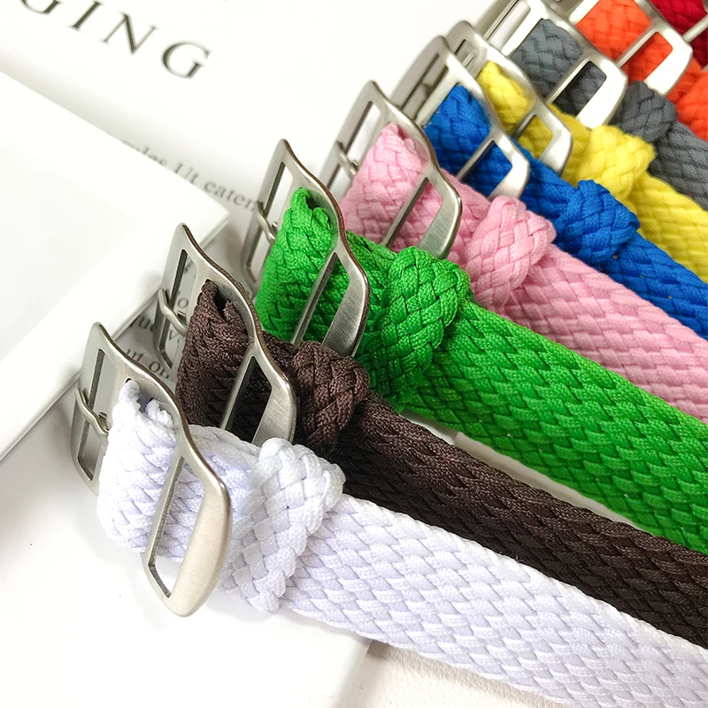 Nylon Watch Strap Woven Watchb - Perlon Strap Woven ulasan dan harga