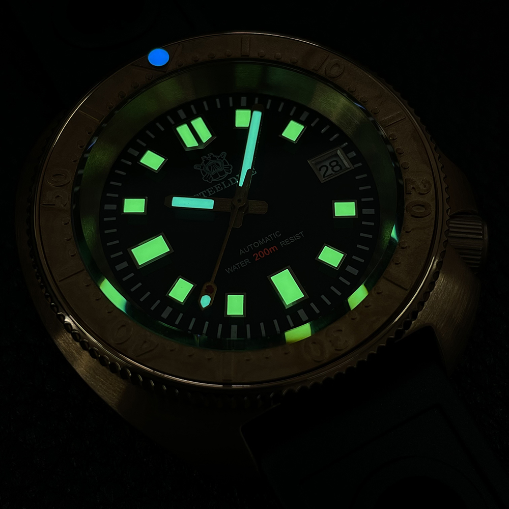 STEELDIVE Men Bronze Dive Watc - Seiko Watch Prospex ulasan dan harga