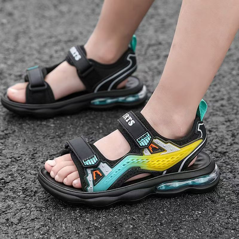Children's Summer New Open Toe - Sport Loop Velcro ulasan dan harga