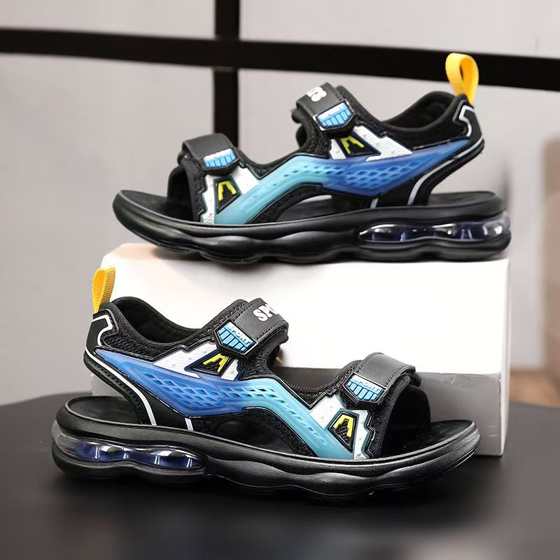 Children's Summer New Open Toe - Sport Loop Velcro ulasan dan harga
