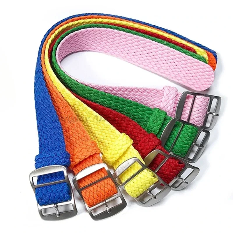 Fabric Woven Nylon Watch Band  - Perlon Strap Woven ulasan dan harga