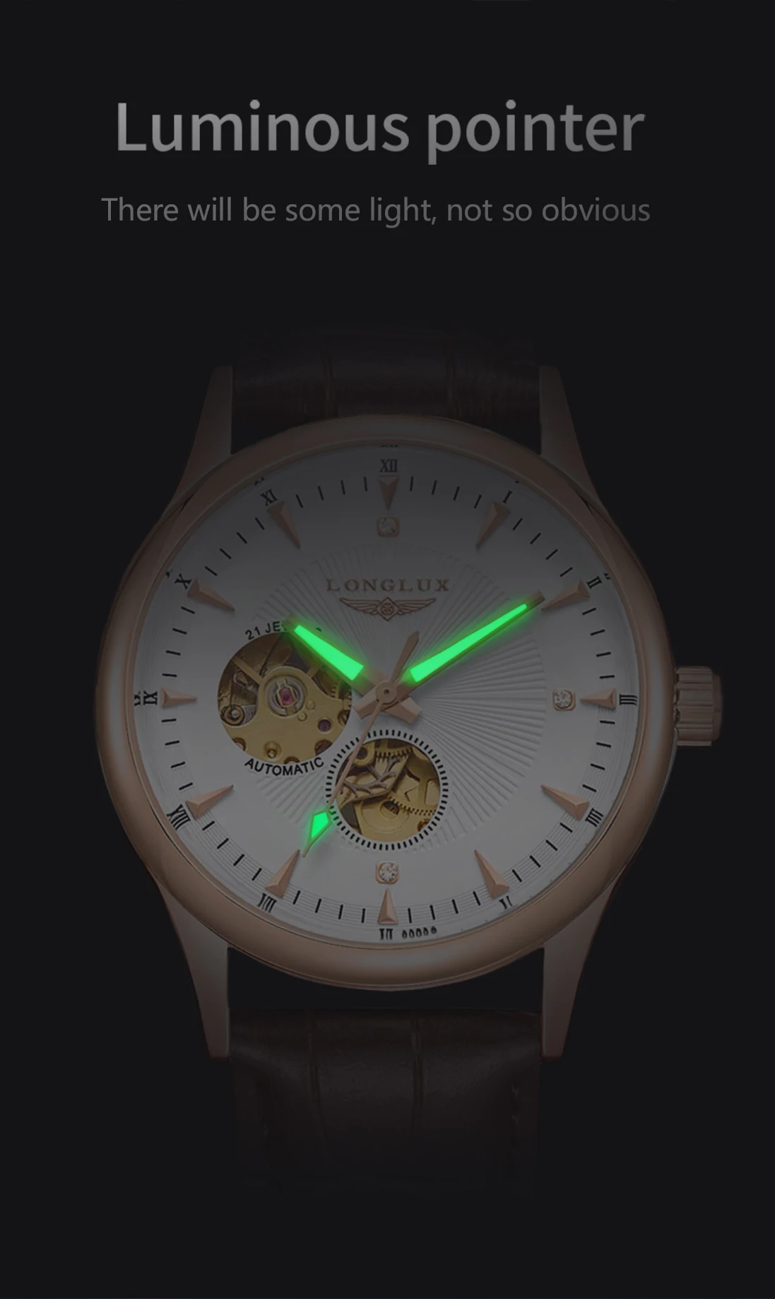 LONGLUX Automatic Watch Elegan - Seiko Watch 5 Sports ulasan dan harga
